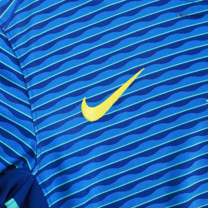 Camisola Brasil 2024 Alternativa Azul Versão Adepto RODRYGO #10