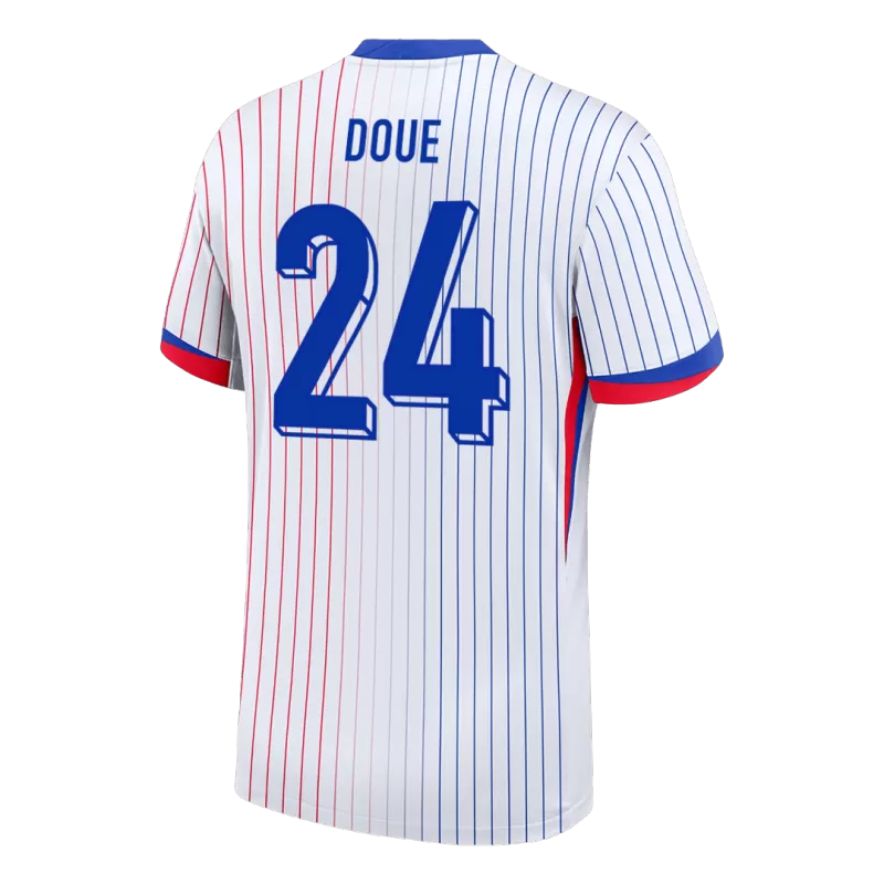 Camisola França 2024 Alternativa Branca Versão Adepto DOUE #24