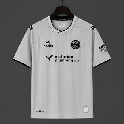 Camisola Bristol City 2026-27 Alternativa Cinzenta Versão Adepto