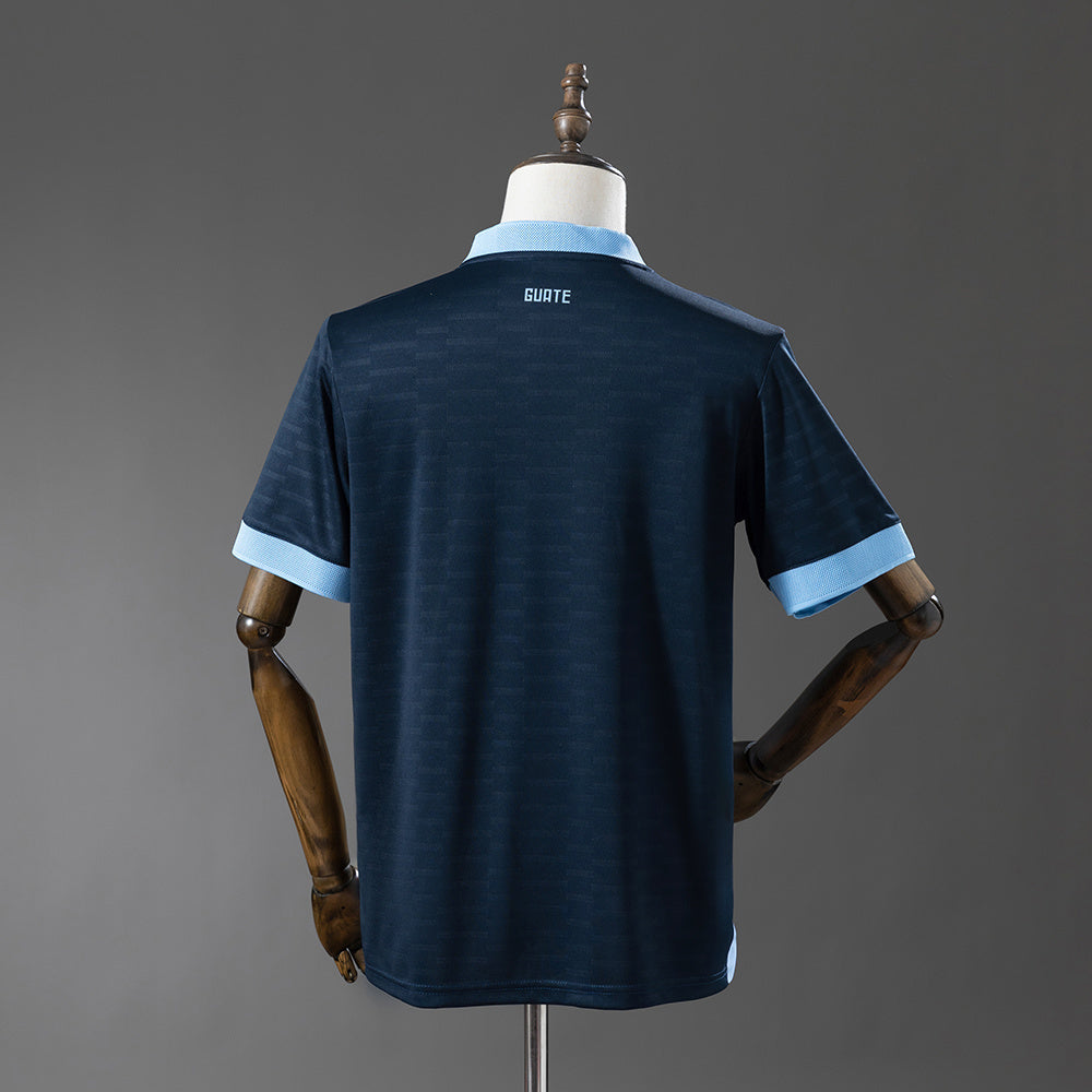 Camisola Guatemala 2026 Alternativa Azul Versão Adepto
