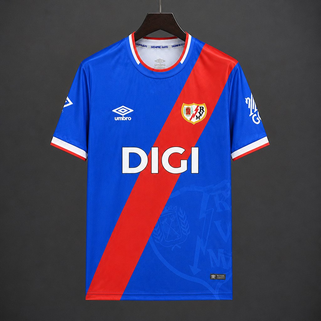 Camisola Rayo Vallecano 2026-27 Guarda-Redes Versão Adepto