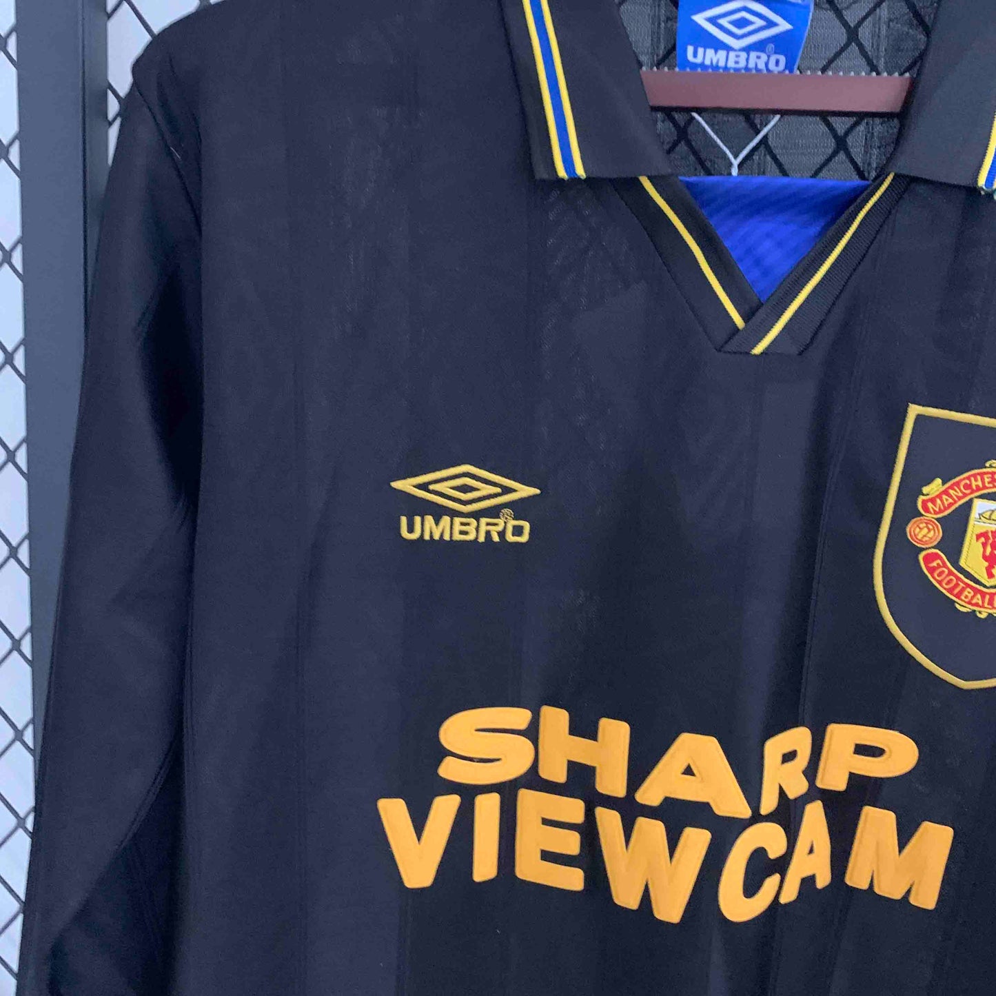 Camisola Manga Comprida M-United 1993-94 Alternativa