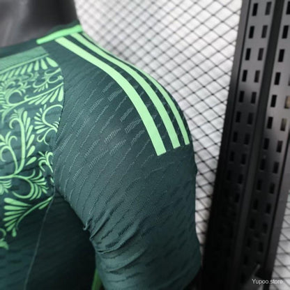 Camisola Argelia 2024 Alternativa Verde Versão Jogador
