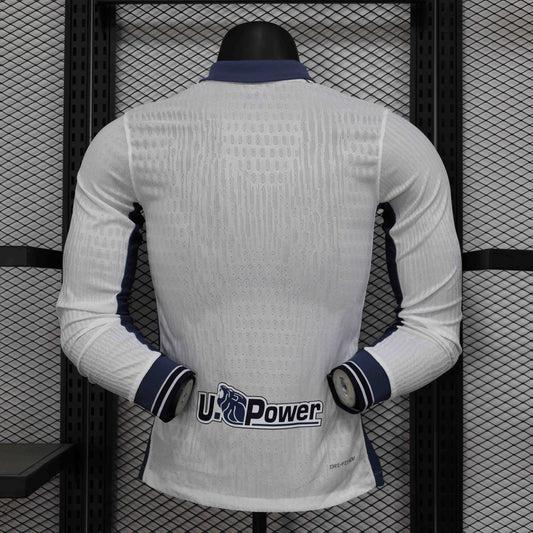 Camisola Manga Comprida Inter Milão 2024-25 Alternativa Branca Versão Jogador