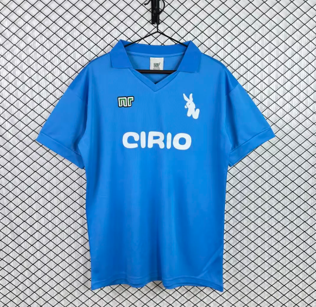 Camisola Napoles 1982-83 Principal Versão Adepto