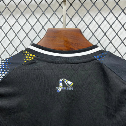 Camisola Leeds-U 2025-26 Alternativa Azul Escura Versão Adepto