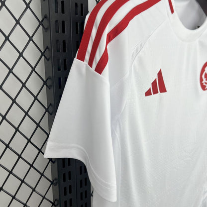 Camisola SC Internacional 2025-26 Alternativa Branca Lisa Versão Adepto