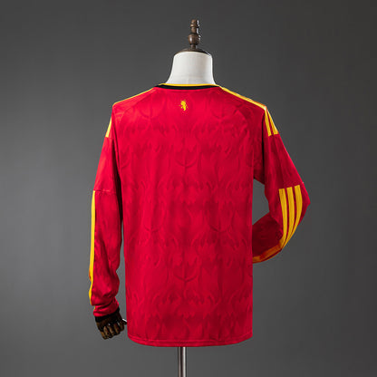 Camisola Manga Comprida Belgica 2026 Principal Versão Adepto