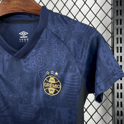 Camisola Gremio 2025-26 Alternativa Azul Escura Versão Mulher