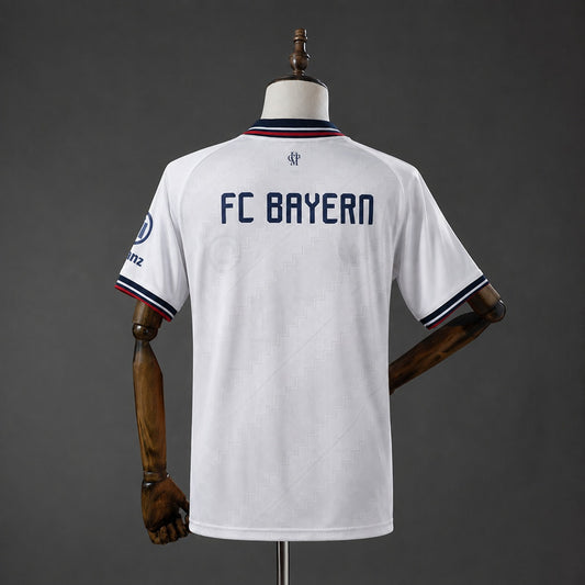 Camisola FC Bayern Munique 2026-27 Alternativa Branca Versão Adepto