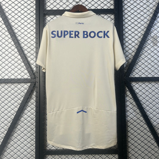 Camisola FCP 2025-26 Alternativa Branca Versão Adepto