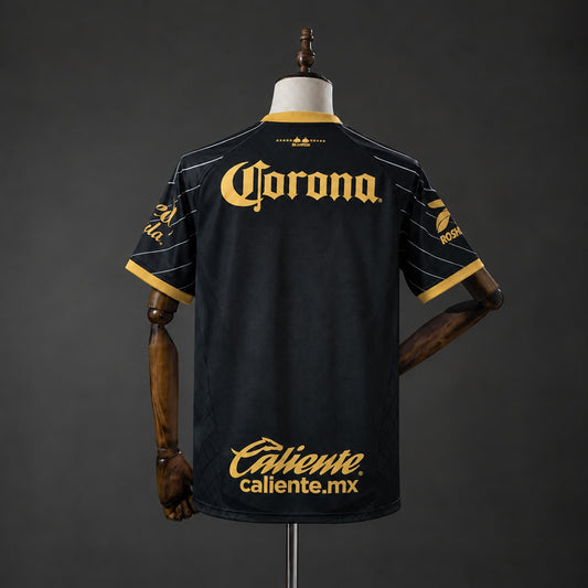 Camisola Deportivo Toluca 2026-27 Alternativa Preta Versão Adepto