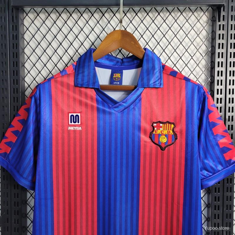 Camisola FC Barcelona 1990-91 Principal