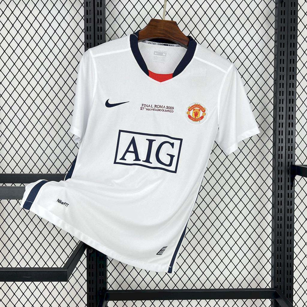 Camisola M-United 2008-09 Alternativa Final UCL