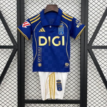 Kit Criança Real Oviedo 2025-26 Principal