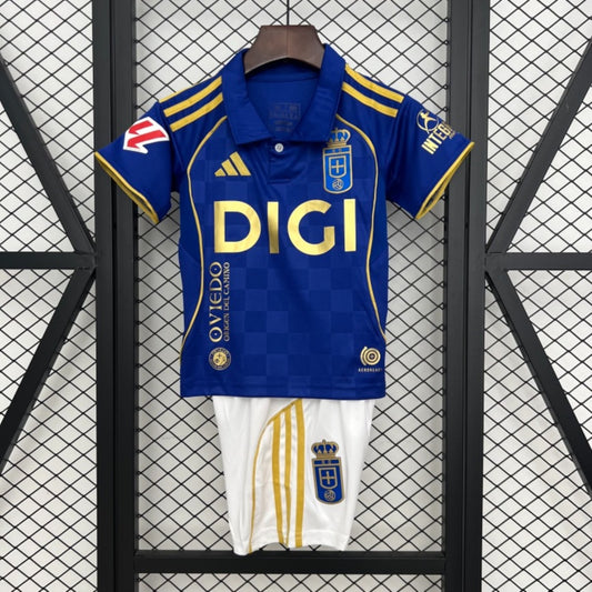 Kit Criança Real Oviedo 2025-26 Principal