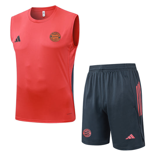Kit Treino Manga Cava FC Bayern Munique 2025-26