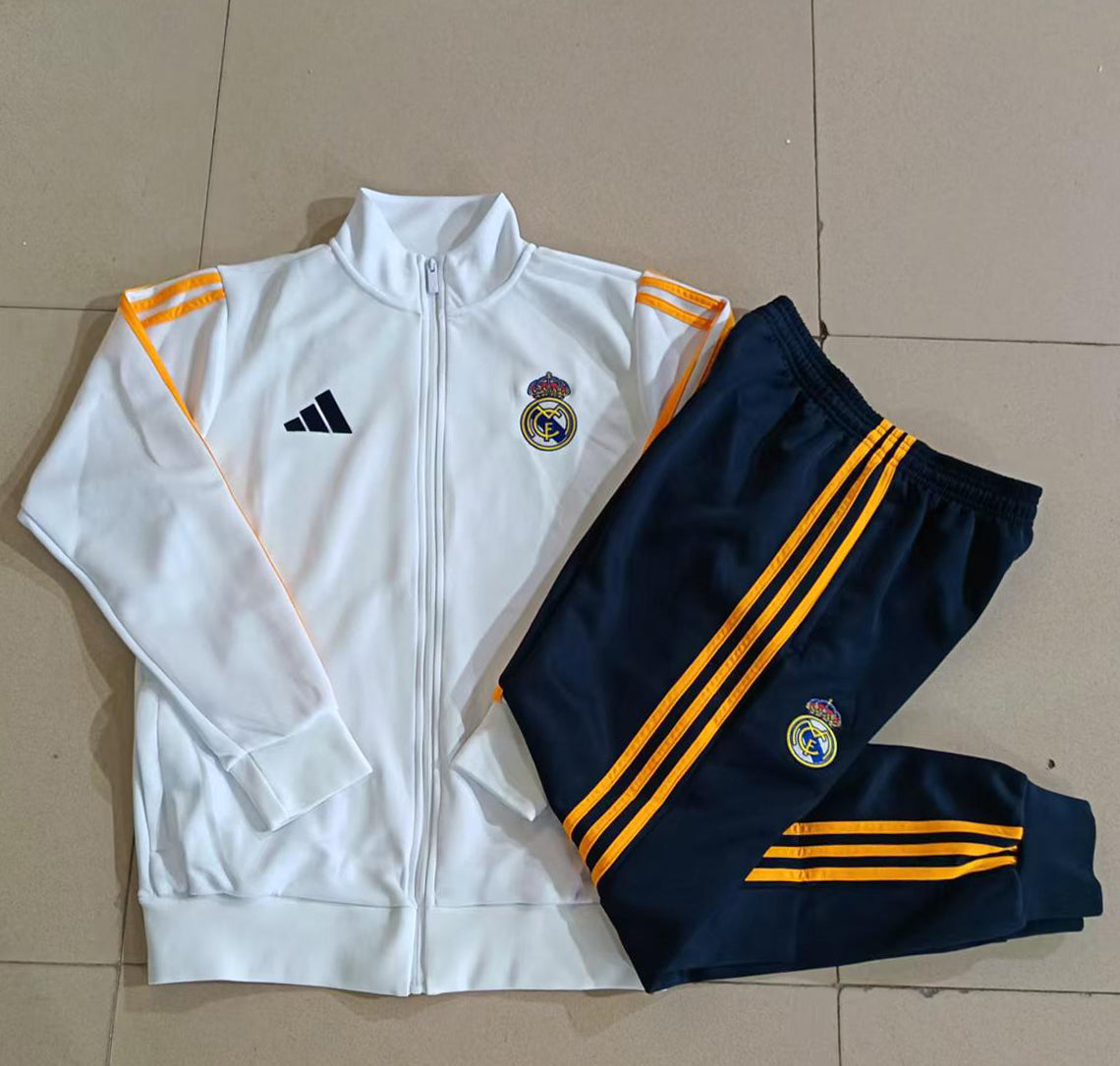Fato de Treino Real Madrid CF 2026-27 - Casaco sem Capuz