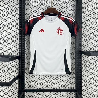 Camisola Flamengo 2025-26 Alternativa Branca Versão Mulher
