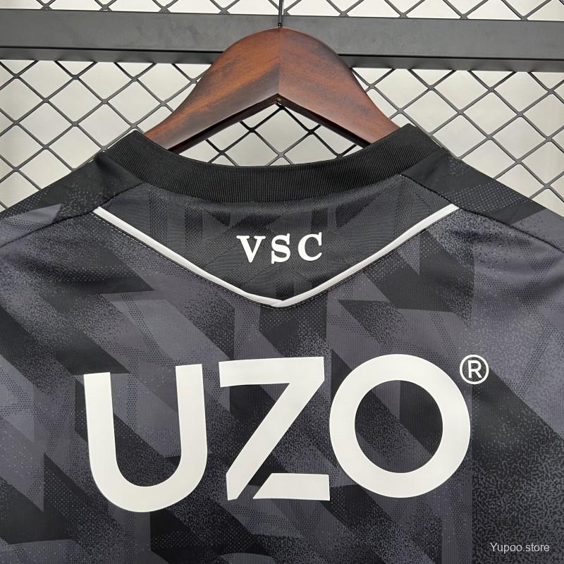 Camisola Vitoria SC 2025-26 Alternativa Preta Versão Adepto