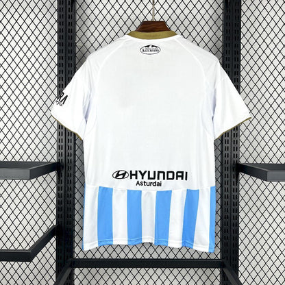 Camisola Real Oviedo 2025-26 Alternativa Branca Versão Adepto