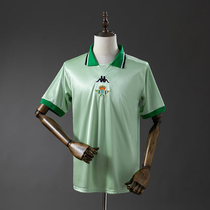 Camisola Real Betis 1999-00 Alternativa Verde Versão Adepto