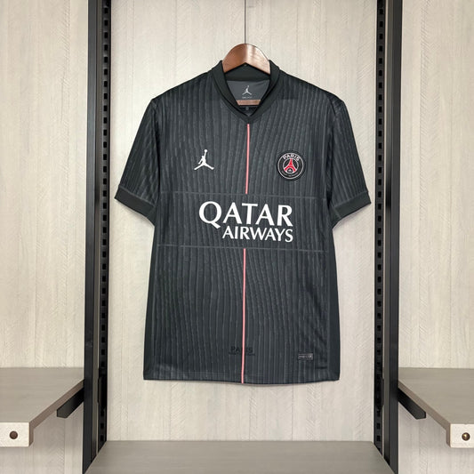 Camisola FC Paris Saint-Germain 2025-26 Alternativa Preta Versão Adepto
