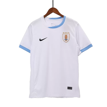 Camisola Uruguai 2024 Alternativa Branca Versão Adepto