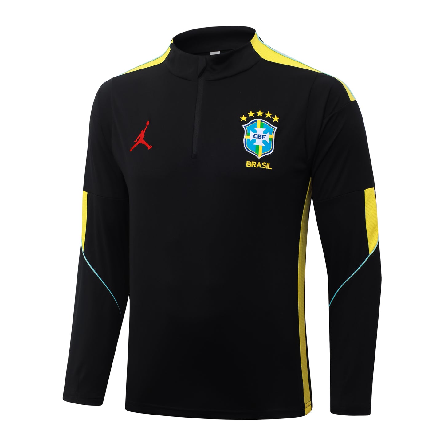 Fato de Treino Brasil 2026 - Camisola com Fecho