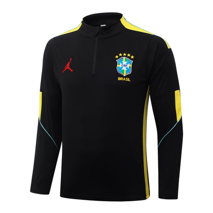Fato de Treino Brasil 2026 - Camisola com Fecho