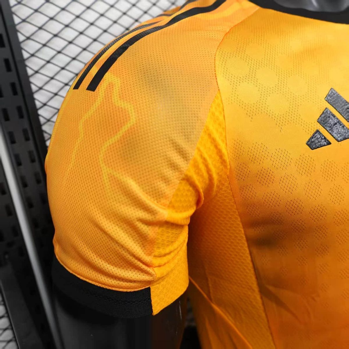 Camisola AS Roma 2025-26 Alternativa Amarela Versão Jogador