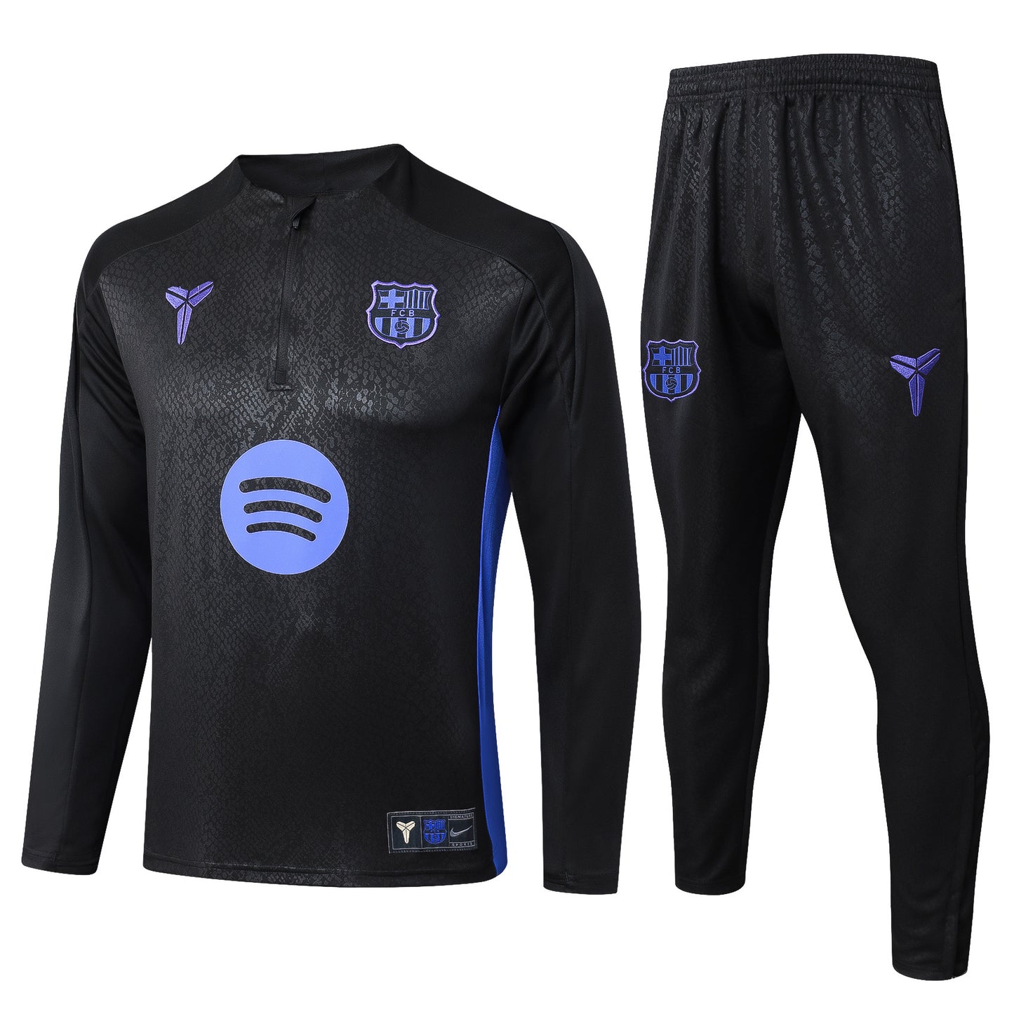 Fato de Treino FC Barcelona 2025-26 - Camisola com Fecho
