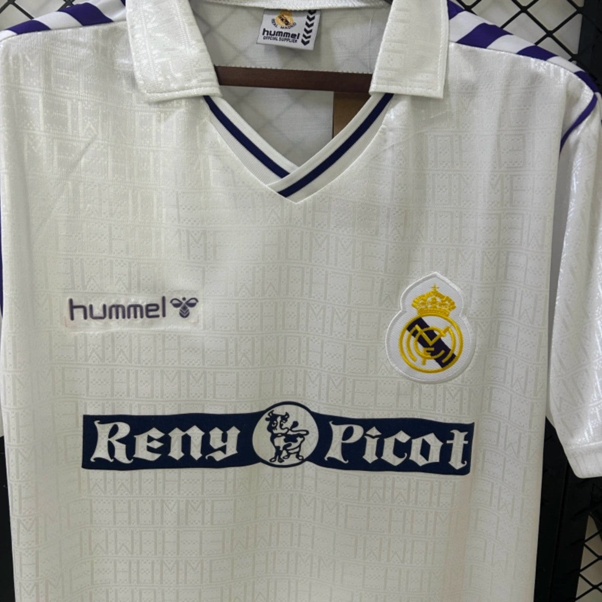 Camisola Real Madrid 1989-90 Principal