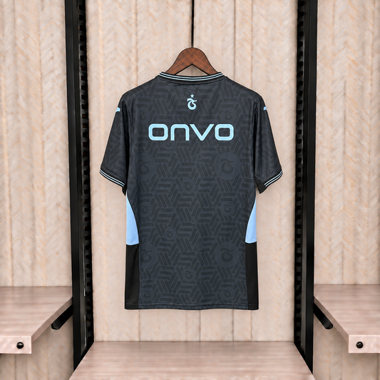 Camisola Trabzonspor 2026-27 Alternativa Preta Versão Adepto
