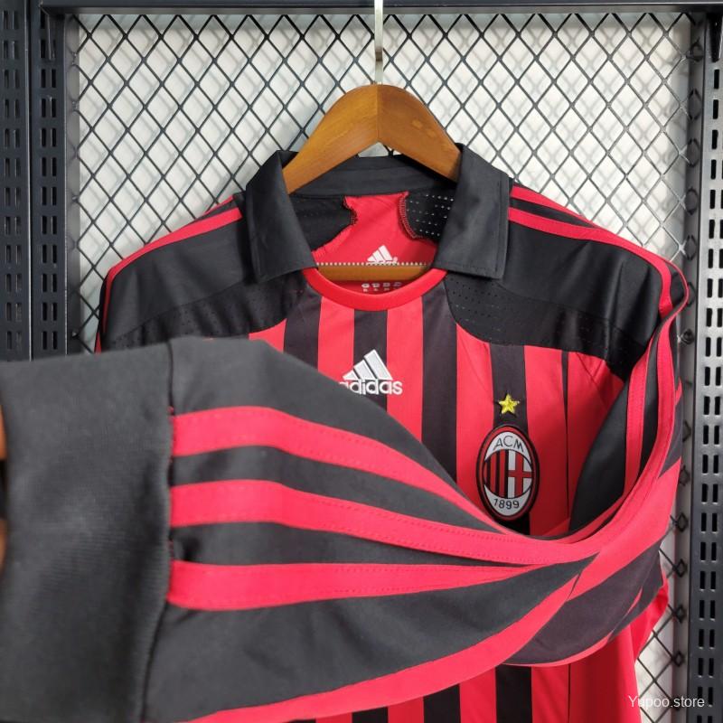 Camisola Manga Comprida AC Milan 2007-08 Principal