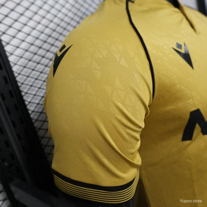 Camisola CRY-PAL 2025-26 Alternativa Amarela Versão Jogador