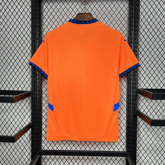 Camisola Olympique Marselha 2024-25 Alternativa Laranja Versão Adepto