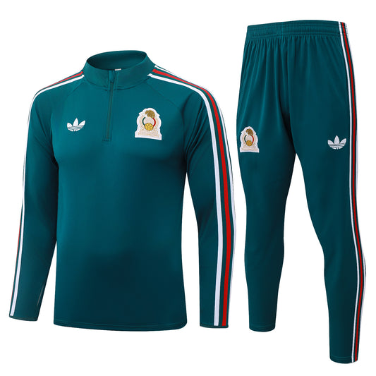 Fato de Treino Mexico 2026 - Camisola com Fecho