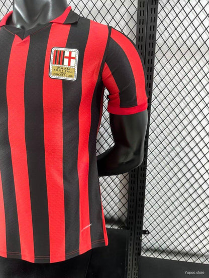Camisola Ac Milan 2024-25 Edição Especial 125º Aniversario Versão Jogador