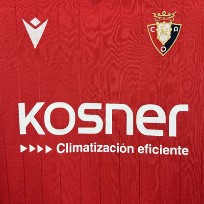 Camisola CA Osasuna 2025-26 Principal Versão Adepto