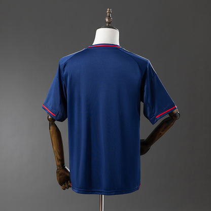 Camisola Olympique Lyon 2025-26 Alternativa Azul Versão Adepto
