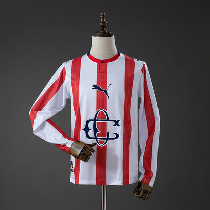 Camisola Manga Comprida CD Chivas 2025-26 Edição 120º Aniversário Versão Adepto