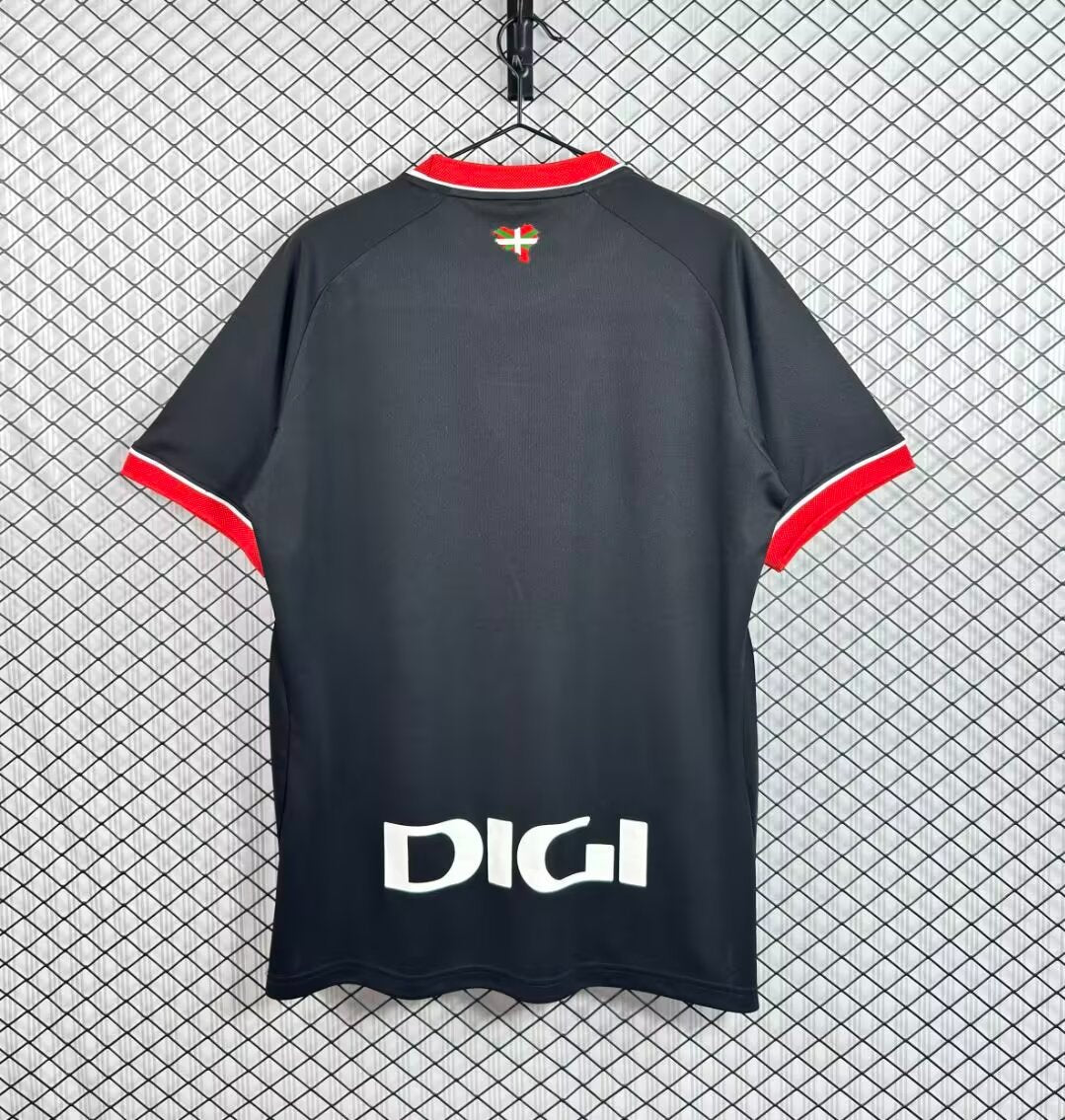 Camisola Athletic Club Bilbao 2026-27 Alternativa Preta Versão Adepto