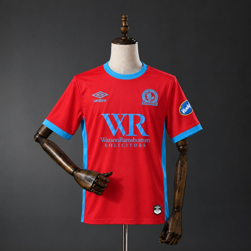 Camisola B-ROVERS 2026-27 Alternativa Vermelha Versão Adepto