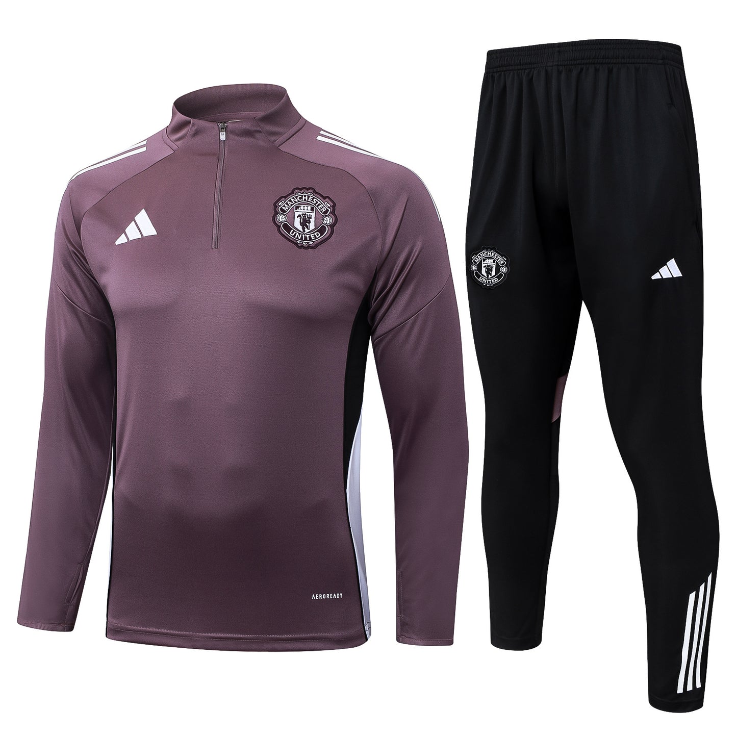 Fato de Treino M-United 2025-26 - Camisola com Fecho