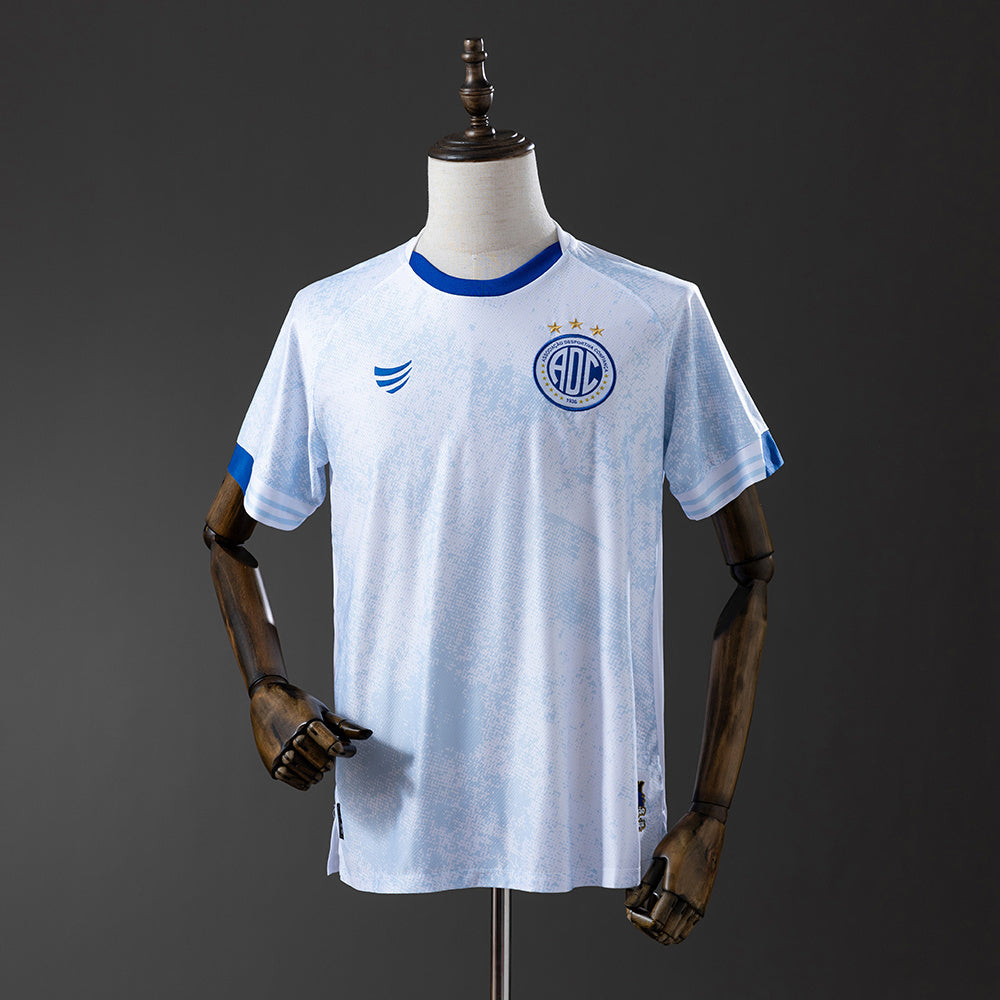 Camisola Confiança 2024-25 Alternativa Branca Lisa Versão Adepto