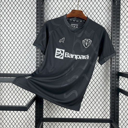 Camisola Paysandu SC 2025-26 Alternativa Preta Versão Adepto
