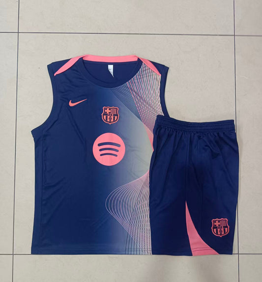 Kit Treino Manga Cava FC Barcelona 2025-26