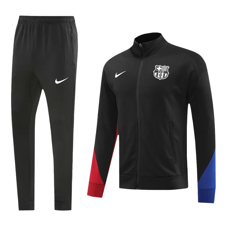 Fato de Treino FC Barcelona 2024-25 - Casaco sem Capuz