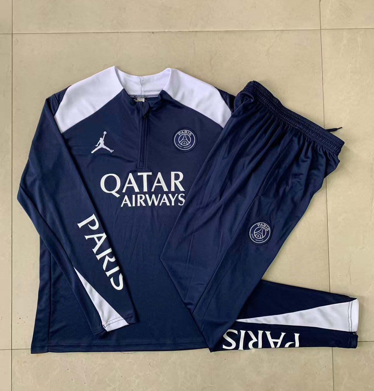 Fato de Treino FC Paris Saint-Germain 2025-26 - Camisola com Fecho
